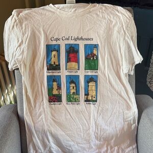 Cape Cod Lighthouses White T-Shirt